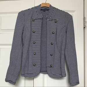 Tommy Hilfiger Sailor Style Striped Blazer Sz S